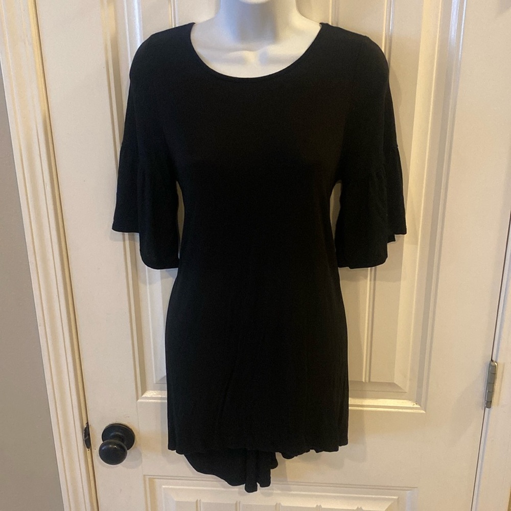 🔥5/$20🔥 AGNES AND DORA SHORT LONG BLOUSE WITH RUFFLE SLEEVE